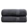 LANE LINEN Bath Towels Large 2 Pack 100 Cotton Bath Sheet Fade Resistant Machine Washable Highly Absorbent Oversized Luxury Towels for Bathroom Hotel Quality Black Towels