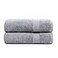 LANE LINEN 100 Long Staple Cotton Bath Sheets Set of 2 35x66 OEKOTEX Certified Soft Fade Resistant Highly Absorbent Extra Large Bath Sheet Towels Oversized Thick Bath Towels Space Grey
