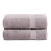 LANE LINEN Oversized Bath Towels Set of 2 35x66 100 Cotton Ring Spun Extra Large Bath Sheets Quick Dry Ultra Soft Highly Absorbent Daily Use Hotel Spa Quality Bathroom Towel Platinum