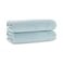 Aston &amp; Aston Arden Aegean Terry Solid Bath Towels Pack of 2 100 Turkish Cotton 600 GSM Oversized Bathroom Towels for Spa or Hotel 30 x 60 in Sterling Blue