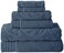 Modern Threads 6 piece JacquardSolid Towel SetMedallion Swirl Denim