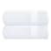 GLAMBURG Premium Cotton Oversized 2 Pack Bath Sheet 35x70100 Pure Cotton Ideal for Everyday use Ultra Soft Highly Absorbent Machine Washable White