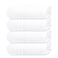 Tens Towels Pack of 4 Soft Bath Towels 100 Cotton 27 x 54 Inches Lightweight QuickDry Ideal for Daily Bathroom Use Practical Comfortable White