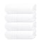 Tens Towels Pack of 4 Soft Bath Towels 100 Cotton 27 x 54 Inches Lightweight QuickDry Ideal for Daily Bathroom Use Practical Comfortable White