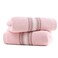 YiLUOMO Pink Hand Towels 100 Cotton Soft Absorbent Summer Decorative Textured Striped Decorative Hand Towel for Bathroom 13 x 29 Inch 2 Pieces