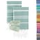 WETCAT Turkish Hand Towels with Hanging Loop Set of 2 20 x 30 100 Turkish Cotton PreWashed Quick Drying for Kitchen or Bathroom Teal