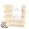 MAURA Basics Hand Towels for Bathroom with Hanging Hook Loops Soft Durable Long Lasting and Absorbent Hand Towel Sets for Bathroom American Standard Size 16x28 Cream