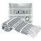 Cacala 100 Turkish Cotton Kitchen Tea Towels Highly Absorbent Luxury Soft Quick Drying Dish Towel with Hanging Loop for Gym Yoga Bath Sports Cleaning and Kitchen 23 x 36 Antrasit