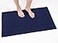 Cotton Paradise 100 Cotton Turkish Bathmat Rug Soft Absorbent Quick Dry Non Slip 20x34 Bathmat Rug Navy Blue