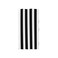 senya Black White Stripes Hand Towel Soft Towels for Bathroom Hotel Gym and Spa 30x15