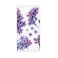 senya Purple Lilac Flower Hand Towel Ultra Soft Luxury Towels for Bathroom 30x15