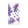 senya Purple Lilac Flower Hand Towel Ultra Soft Luxury Towels for Bathroom 30x15