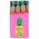 HGOD DESIGNS Pineapple Hand Towels Colorful Pineapple Quotes Adult 100 Cotton Soft Bath Towels 15X30