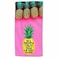 HGOD DESIGNS Pineapple Hand Towels Colorful Pineapple Quotes Adult 100 Cotton Soft Bath Towels 15X30