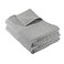 GILDEN TREE Waffle Hand Towels for Bathroom Quick Dry Towel Super Absorbent Thin 100 Cotton Lint Free Hand Towels for Bathroom Set of 2 Classic Style Pewter