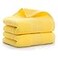 Lchkrep Bathroom Hand Towels 14x30 inch Home Soft Cotton Super Soft Highly Absorbent Hand Towel for Bath Hand Face Gym and SpaYellow 2 Pack