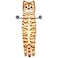 Hawgiman Hand Towels for Bathroom KitchenCute Cat QuickDry Hanging Hand Towels Decorative for Bathroom Face TowelsFunny Gifts for Cat Lovers Orange