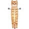 Hawgiman Hand Towels for Bathroom KitchenCute Cat QuickDry Hanging Hand Towels Decorative for Bathroom Face TowelsFunny Gifts for Cat Lovers Orange