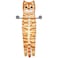 Hawgiman Hand Towels for Bathroom KitchenCute Cat QuickDry Hanging Hand Towels Decorative for Bathroom Face TowelsFunny Gifts for Cat Lovers Orange