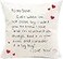 Anrkets Sisters Gift from SisterTwo Sided Printing Sisters Pillow Cover Even When Im Not Close by I Want You to Know I Love Reminder Gift for Lady Girls Cotton Linen Decorative Cushion Pillowcase 18x