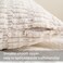 Aegero Pack of 2 Corduroy Decorative Throw Pillow Covers 20x20 InchSoft Boho Striped Pillow Covers Modern Farmhouse Home Decor for Sofa Living Room Couch BedCream White
