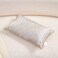 Avigers 12 x 20 Inch Rectangle Silver Gray Gold Abstract Striped Embroidery Cushion Case Luxury Modern Throw Pillow Cover Decorative Pillow for Couch Living Room Bedroom Car