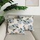Btyrle Blue Hydrangea Flower Throw Pillow Covers 18x18 Inch Set of 2 Decorative Farmhouse Cotton Linen Floral Pillowcases Square Blue Floral Cushion Covers for Couch Sofa Cream White
