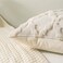 Cozoomy Set of 2 Soft Moroccan Throw Pillow Covers 18x18 Inch Plush Boho Decorative Pillow Cover Accent Cushion Case for Couch Sofa Bed Beige