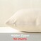 DEZENE Lumbar Pillow Covers 12x20 Cream Pack of 2 Cozy Soft Velvet Rectangular Modern Luxury Decorative Throw Pillow Cases for Sofa Couch Living Room Bed Home Decor