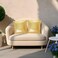 Eternal Beauty Set of 2 Sequin Decorative Pillow Cover Gold Pillow Covers for Couch Sofa Throw Pillows 20 X 20 Inches