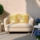 Eternal Beauty Set of 2 Sequin Decorative Pillow Cover Gold Pillow Covers for Couch Sofa Throw Pillows 20 X 20 Inches