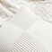 Fancy Homi 2 Packs Cream White Lumbar Decorative Throw Pillow Covers 14x24 Inch for Couch Bed Sofa Rustic Farmhouse Boho Home Decor Soft Striped Corduroy Rectangle Accent Cushion Case 35x60 cm