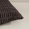 Fancy Homi 2 Packs Dark Brown Decorative Throw Pillow Covers 16x16 Inch for Living Room Couch Bed Sofa Rustic Farmhouse Boho Home Decor Soft Striped Corduroy Square Cushion Case 40x40 cm