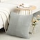 Fancy Homi 2 Packs Grey Decorative Throw Pillow Covers 20x20 Inch for Living Room Couch Bed Sofa Rustic Farmhouse Boho Home Decor Soft Corss Corduroy Patchwork Accent Square Cushion Case 50x50 cm