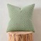 Fancy Homi 2 Packs Sage Green Decorative Throw Pillow Covers 20x20 Inch for Couch Bed Sofa Modern Farmhouse Boho Home Decor Soft Cute Plush Corduroy Cushion Case 50x50 CM