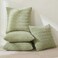 Fancy Homi 4 Packs Decorative Throw Pillow Covers for Living Room Couch Bed Modern Farmhouse Boho Home Dcor Accent Cushion Case 16 x 16 Sage Green