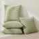 Fancy Homi 4 Packs Decorative Throw Pillow Covers for Living Room Couch Bed Modern Farmhouse Boho Home Dcor Accent Cushion Case 16 x 16 Sage Green