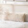 Fancy Homi Decorative Throw Pillow Covers for Bed Couch Bedroom Bench Soft Corduroy Solid Pillow Case Rustic Farmhouse Boho Room Decor36 x 14 Pack of 1Tan