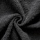 Foindtower Set of 2 Decorative Textured Boucle Throw Pillow Covers Accent Solid Pillow Cases Neutral Soft Couch Cushion Case for Chair Sofa Bedroom Living Room Home Decor 24 x 24 Inch Black