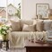 GIGIZAZA Decorative Throw Pillow Covers 16x16Set of 2 Taupe Square Couch Pillow CoversVelvet Sofa Boho Cushion Pillows