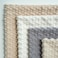 JOJUSIS Pack of 4 Decorative Throw Pillow Covers Farmhouse Boho Home Decor Striped Corduroy Square Pillowcases Neutral 18 x 18 Inch