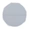 JWH Stereo Flower Throw Pillow Covers Decorative Floral Accent Pillow Cases Round Cushion Handmade Pillowcase for Bedroom Bed Couch Living Room 12 Inch Light Grey