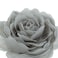 JWH Stereo Flower Throw Pillow Covers Decorative Floral Accent Pillow Cases Round Cushion Handmade Pillowcase for Bedroom Bed Couch Living Room 12 Inch Light Grey
