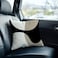 KAIOUS Black Beige Cream Decorative Throw Pillow Covers for Couch Sofa Bed Living Room Bedroom 18x18 inches Set of 2