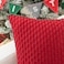 K KEVIN Kevin Textile Valentines Corduroy Decorative Throw Pillow Covers 24x24 Inch Pack of 2 Soft Boho Striped Pillow Covers Modern Farmhouse Home Decor for Sofa Living Room Couch Bed Burgundy