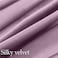 lalaLOOM Velvet Throw Pillow Covers Set of 2 20x20 Decorative Square Pillows Home Decor Soft Accent Cases Silky Machine Washable Pillowcases for Sofa Couch Bedroom Living Room Plum Purple