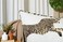 MANOJAVAYA Printed 20x20 Inch Decorative Throw Pillow Cover Poly Cotton Blend Animal Pattern Running Leopard