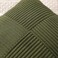 MIULEE Olive Green Decorative Throw Pillow Covers 18x18 Inch for Couch Bed Sofa Pack of 2 Boho Farmhouse Throw Pillows Soft Cross Corduroy Patchwork Textured Cushion Cases