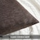 MIULEE Pack of 2 Dark Brown Decorative Pillow Covers 18x18 Inch Soft Chenille Couch Throw Pillows Farmhouse Cushion Covers for Home Decor Sofa Bedroom Living Room