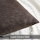 MIULEE Pack of 2 Dark Brown Decorative Pillow Covers 18x18 Inch Soft Chenille Couch Throw Pillows Farmhouse Cushion Covers for Home Decor Sofa Bedroom Living Room